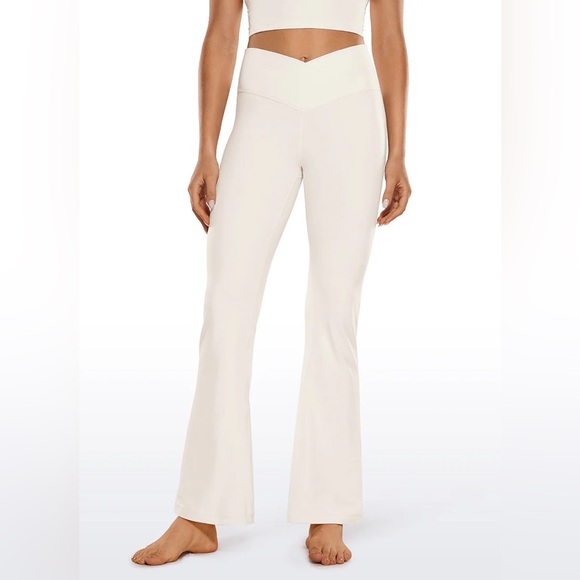 Butterluxe Flare Leggings 31'' - V Cross Waist - Picture 1 of 5